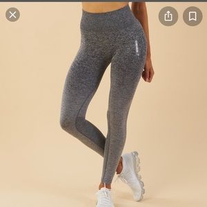 Gymshark grey ombré leggings